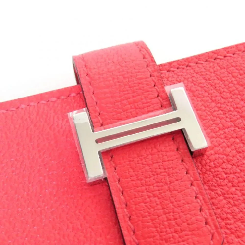 Hermes Bearn Mini Leather Wallet